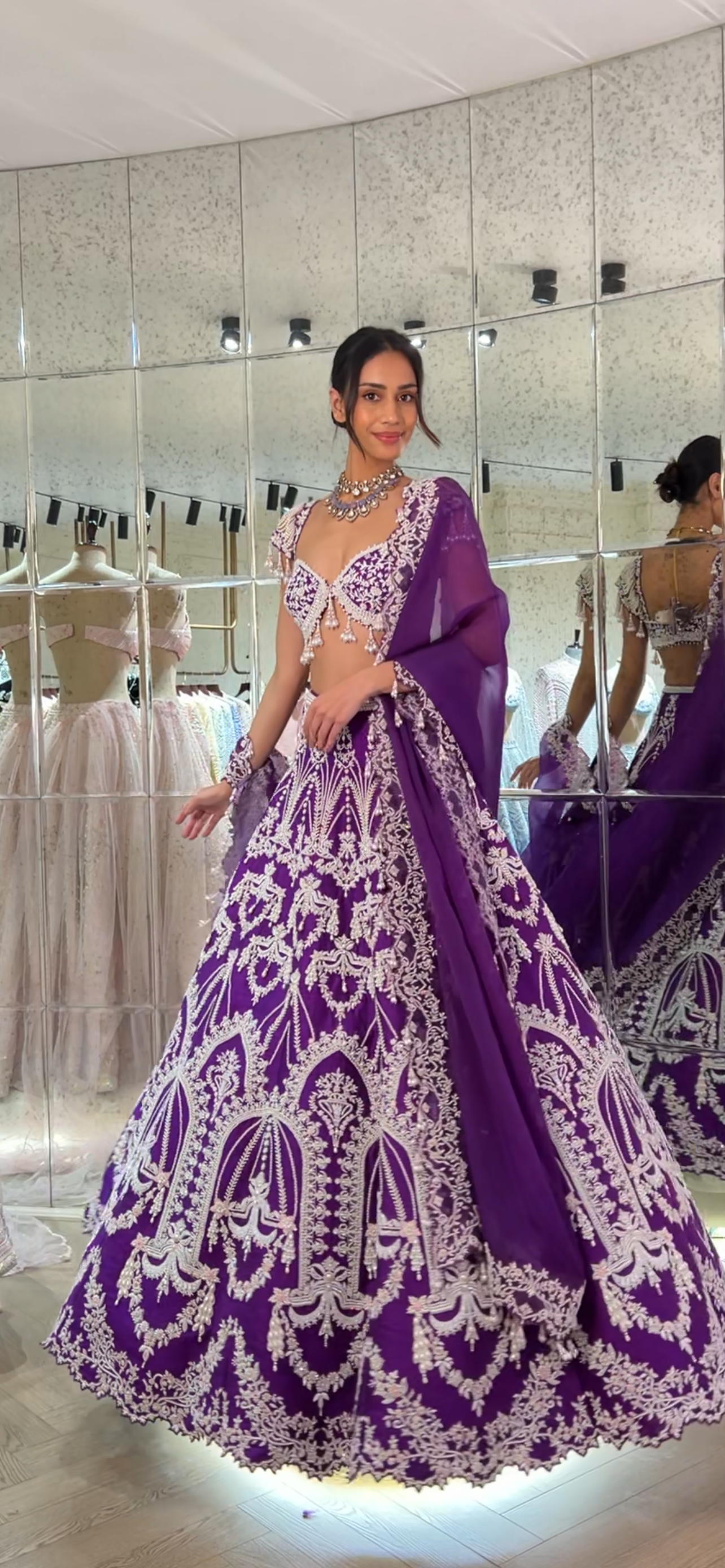 Amethyst Lehenga
