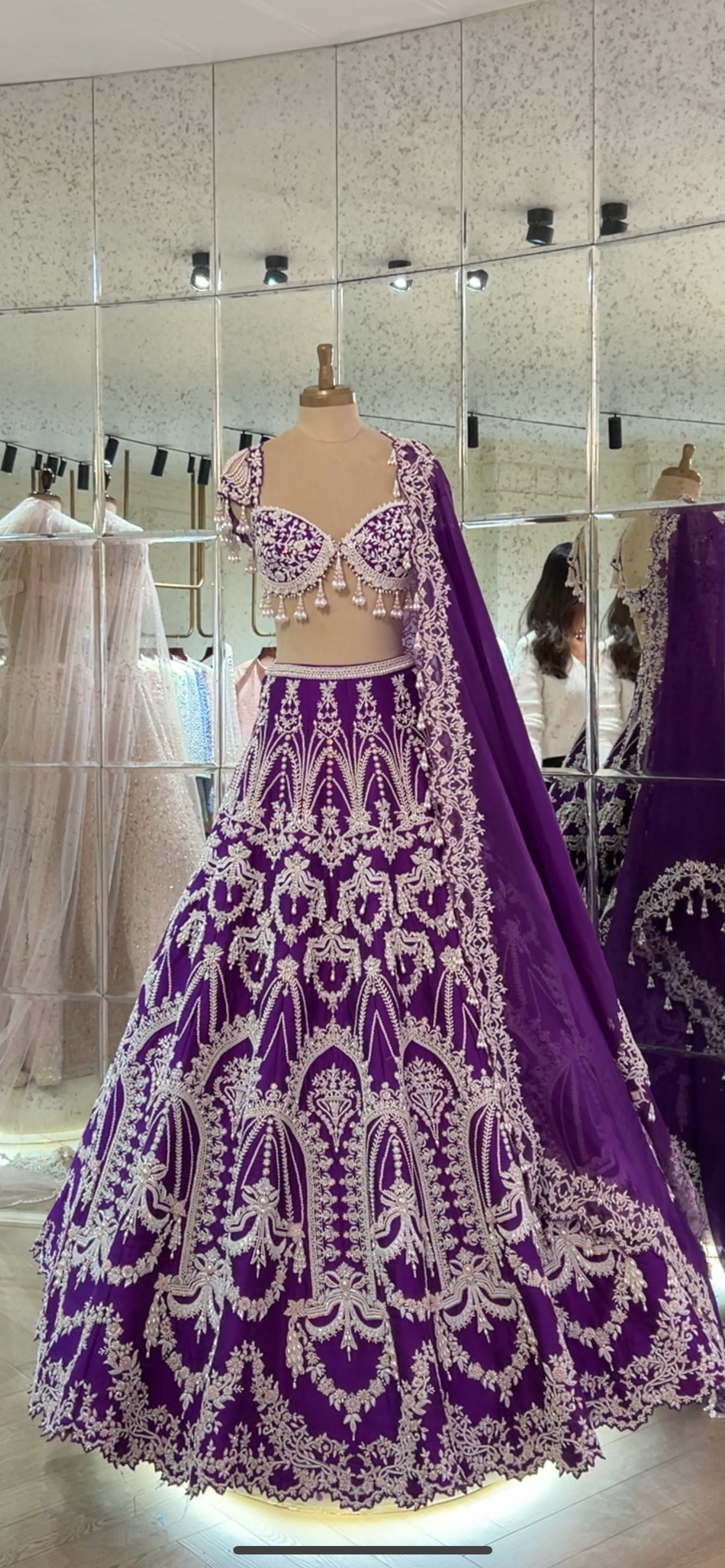 Amethyst Lehenga