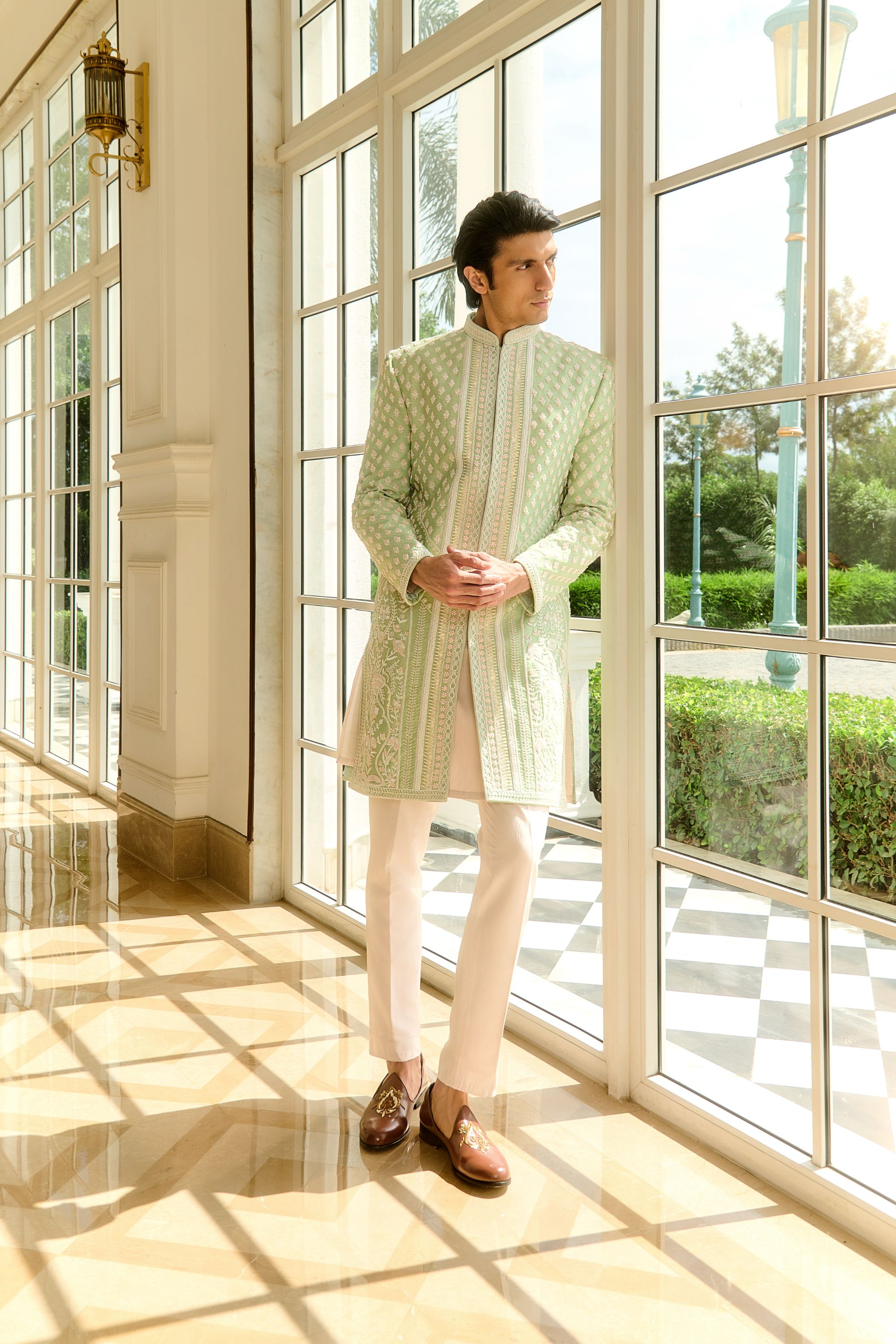 Mint Designer Sherwani